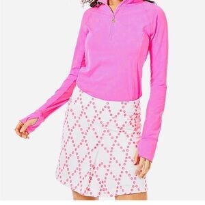 Lilly Pulitzer Monica skort prosecco pink eyelet